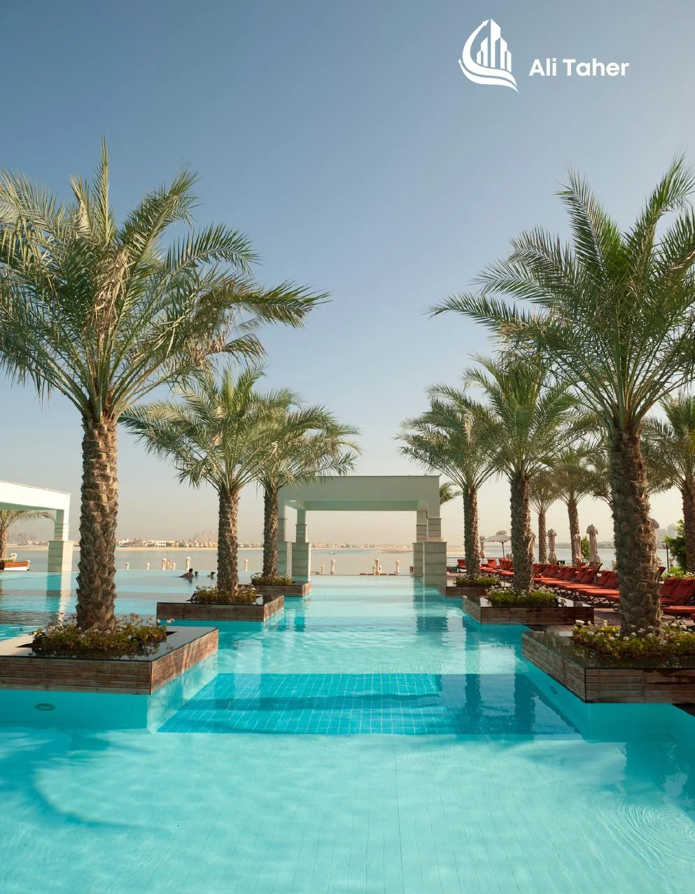 Dubai resort pool